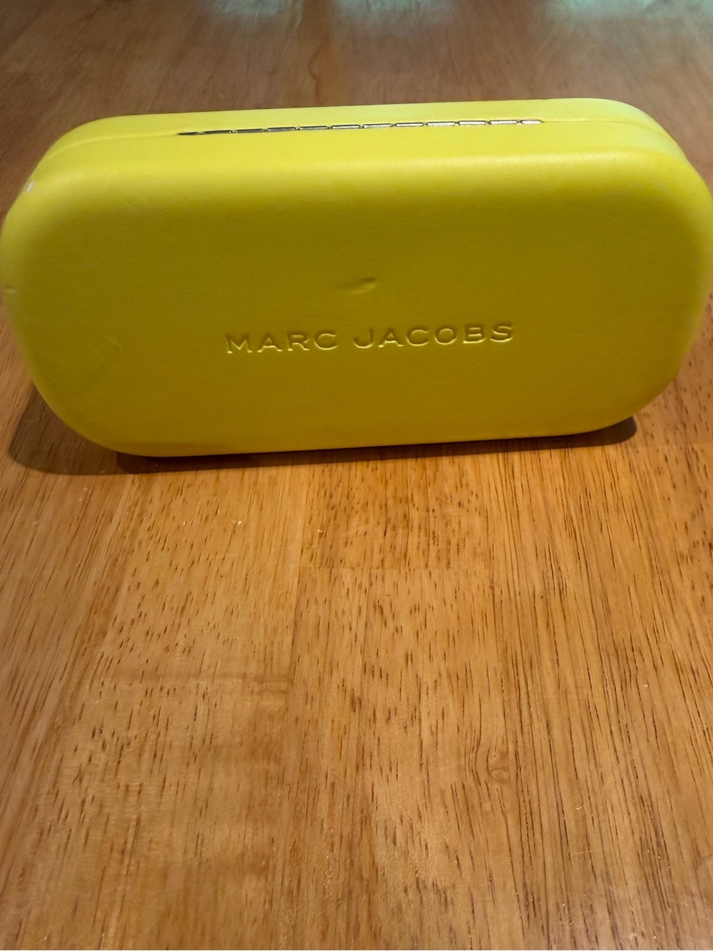 Marc Jacobs 61mm Pilot Sunglasses with Bright Yellow Case